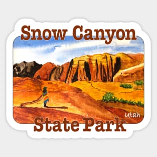 Snow Canyon State Park, Utah Sticker